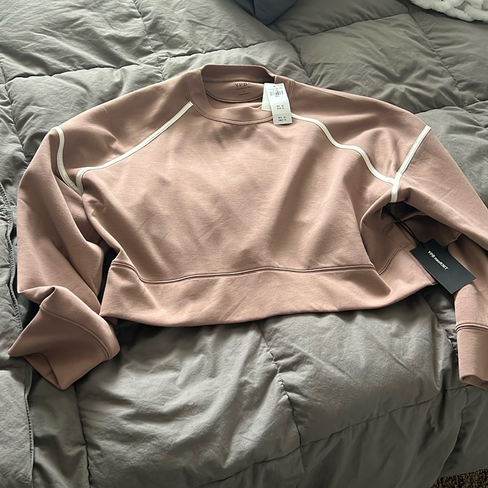Abercrombie YPB crop sweatshirt